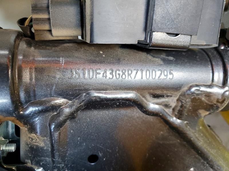 2024 Suzuki Dr-z VIN JS1DF43G8R7100295 COPART salvage auction — SIDE, Az - Cert Of Title - Salvage, sold $1,000 on 2026-07-09 (photo 8)