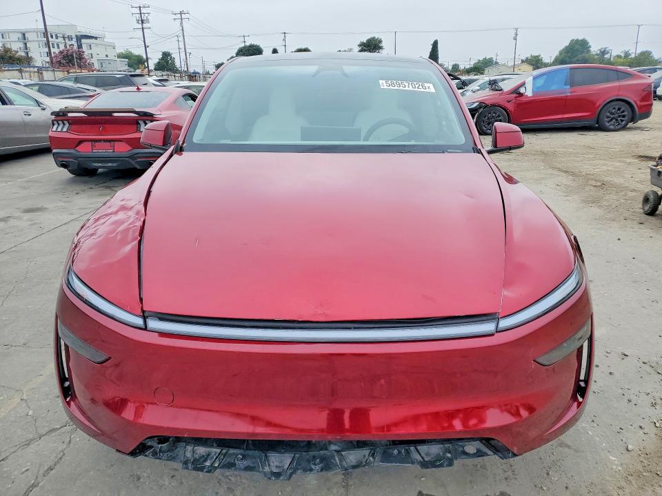 2026 Tesla Model y VIN 7SAYGDEE8TF431706 COPART salvage auction — FRONT END, Tx - Dis/Dlr/Exp Only Salvage Title, sold $15,500 on 2026-07-27 (photo 5)