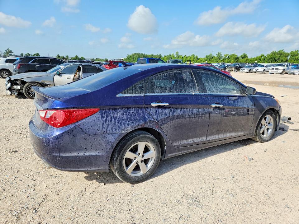 2013 Hyundai Sonata VIN 5NPEC4AC1DH630745 COPART salvage auction — FRONT END, Tx - Certificate Of Title, sold $625 on 2026-07-02 (photo 3)