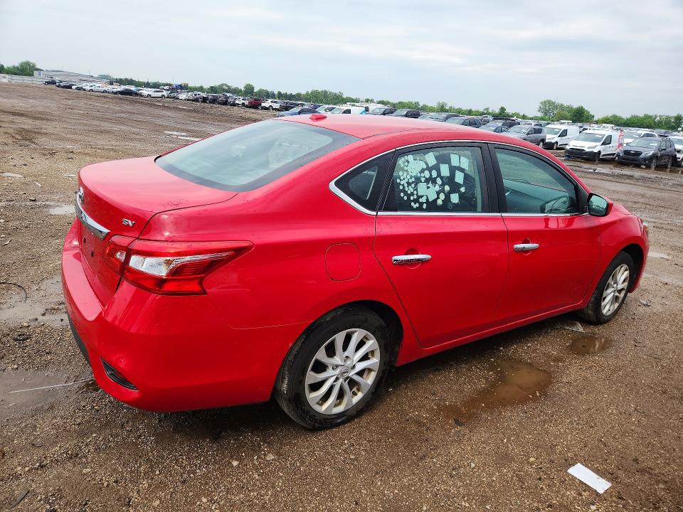 2018 Nissan Sentra VIN 3N1AB7APXJL640792 COPART salvage auction — SIDE, Il - Salvage Certificate, sold $2,700 on 2026-07-09 (photo 3)
