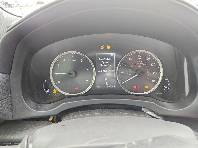 2021 Lexus Is VIN JTHC81F29M5044834 COPART salvage auction — FRONT END, Mt - Salvage Certificate Of A Vehic, sold $200 on 2026-07-14 (photo 9)