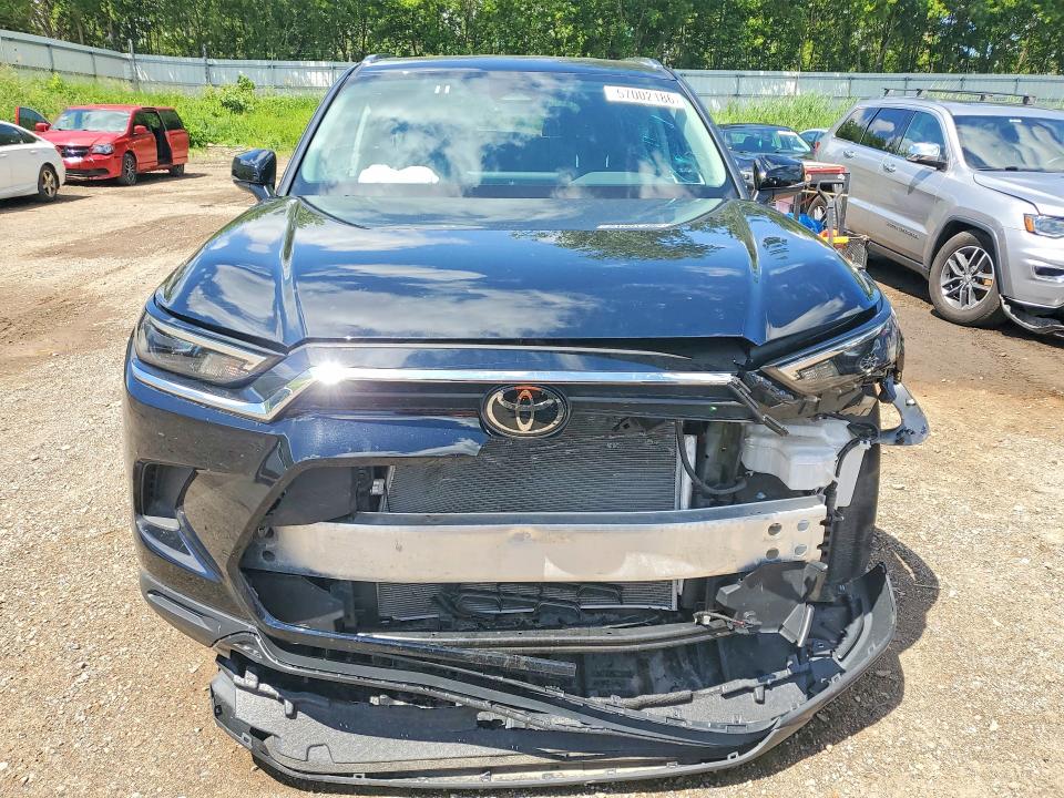 2026 Toyota Highlander VIN 5TDAAAB55TS124542 COPART salvage auction — FRONT END, Ny - Dealer Only Clean Title, sold $34,000 on 2026-07-21 (photo 5)