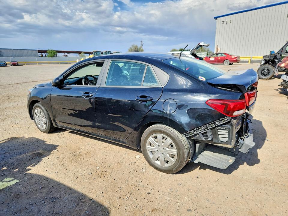 2022 Kia Rio VIN 3KPA24AD2NE495064 COPART salvage auction — REAR END, Id - Salvage Certificate Of Title, sold $2,600 on 2026-07-10 (photo 2)