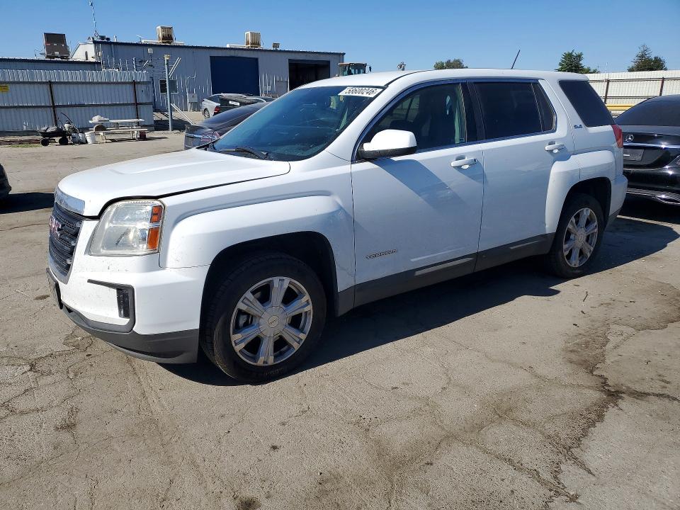 2017 Gmc VIN 2GKALMEK0H6231789 COPART salvage auction — REAR END, Ca - Salvage Certificate, sold $325 on 2026-07-31 (photo 1)