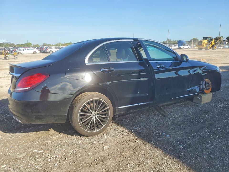 2020 Mercedes-benz C-klasse VIN W1KWF8DB2LR599606 COPART salvage auction — FRONT END, Fl - Cert Of Title Slvg Rebuildable, sold $8,300 on 2026-08-20 (photo 3)