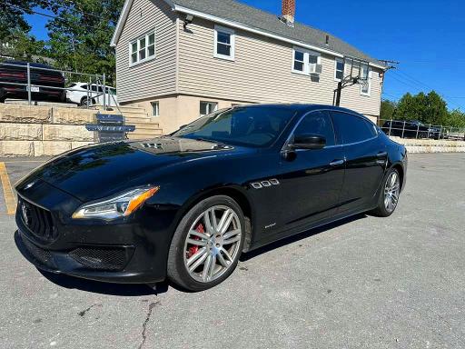 2018 Maserati Quattroporte VIN ZAM56YRS3J1285288 COPART salvage auction — MINOR DENT/SCRATCHES, Ct - Certificate Of Title, sold $9,700 on 2026-07-15 (photo 1)