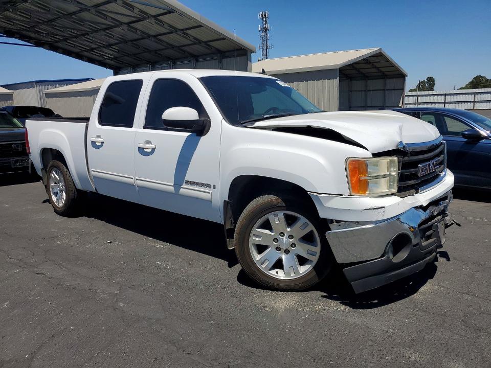 2008 Gmc SIERRA VIN 2GTEC13J381209403 COPART salvage auction — REAR END, Ca - Salvage Certificate, sold $150 on 2026-07-09 (photo 4)