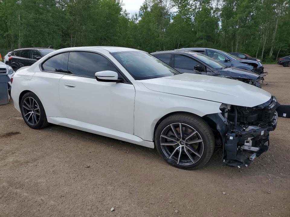 2023 BMW 2er VIN 3MW33CM03P8D24735 COPART salvage auction — FRONT END, On - Permit No Brand - Unfit, sold $15,450 on 2026-07-02 (photo 4)