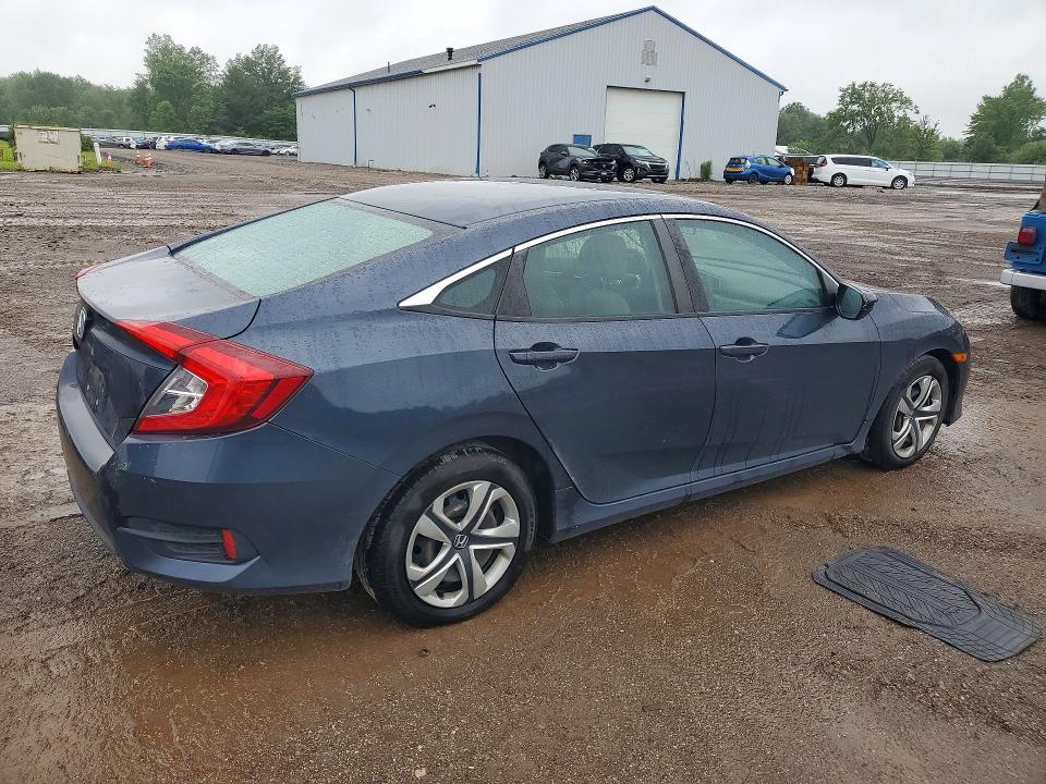 2017 Honda VIN 19XFC2F53HE006250 COPART salvage auction — HAIL, OH - CERT OF TITLE-SALVAGE, sold $3,500 on 2026-07-02 (photo 3)