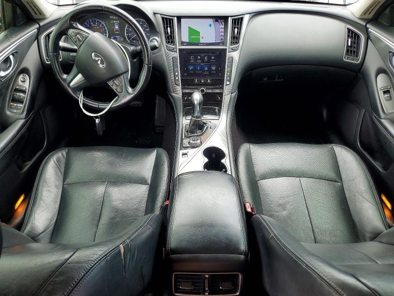 2015 Infiniti Q50 VIN JN1BV7AP5FM348511 COPART salvage auction — REAR END, Tx - Salvage Vehicle Title, sold $1,400 on 2026-07-28 (photo 8)