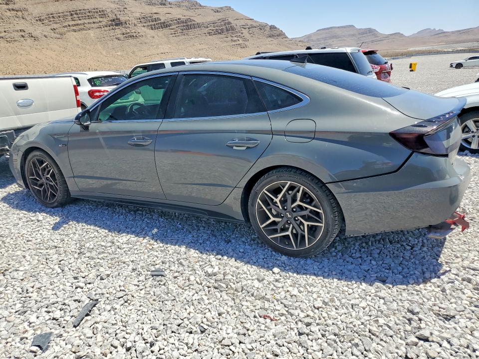 2021 Hyundai Sonata VIN 5NPEK4JC3MH127463 COPART salvage auction — REAR END, Nv - Salvage Title, sold $8,200 on 2026-07-20 (photo 2)
