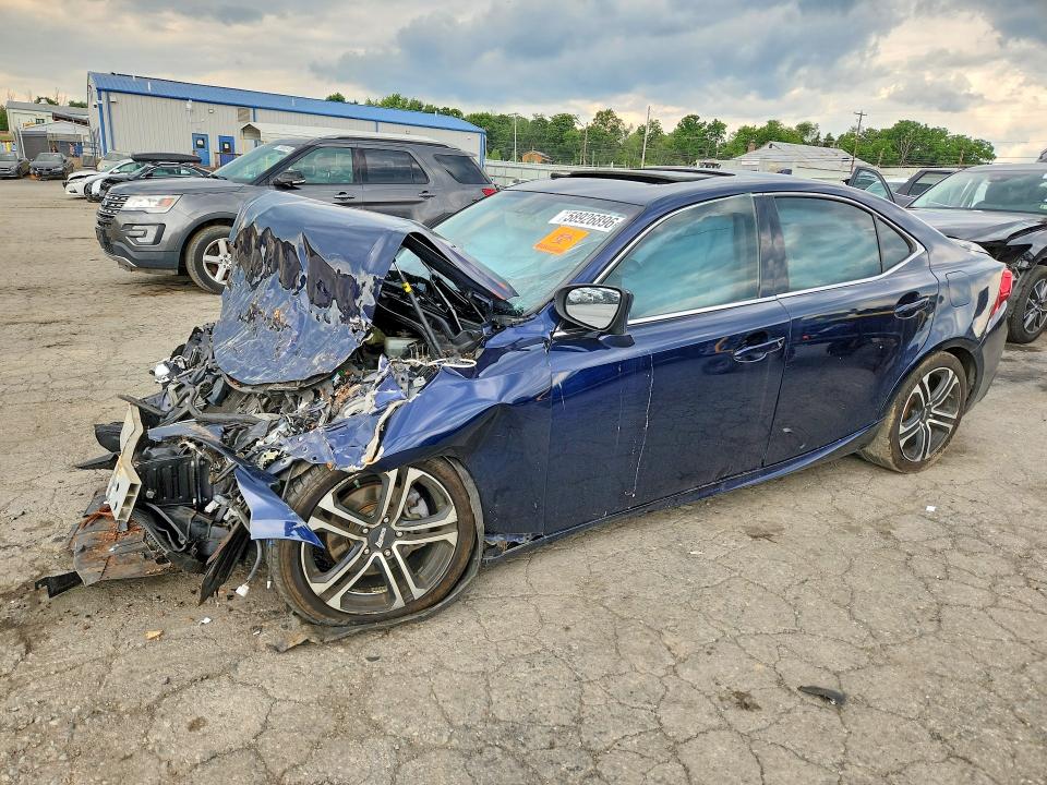 2015 Lexus Is VIN JTHBF1D27F5058013 COPART salvage auction — FRONT END, Pa - Certificate Of Salvage, sold $425 on 2026-07-17 (photo 1)