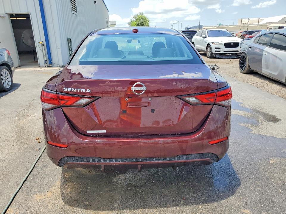 2025 Nissan Sentra VIN 3N1AB8CV0SY290806 COPART salvage auction — HAIL, Fl - Certificate Of Title (P), sold $11,500 on 2026-07-09 (photo 6)