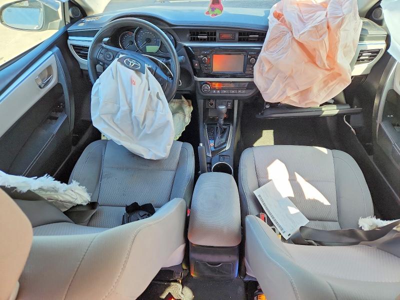 2015 Toyota Corolla VIN 5YFBURHE4FP188909 COPART salvage auction — FRONT END, Ca - Salvage Certificate, sold $625 on 2026-07-13 (photo 8)