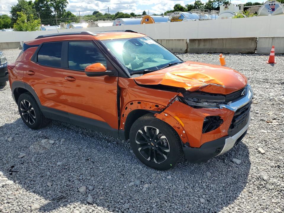 2022 Chevrolet Trailblazer VIN KL79MRSL2NB025885 COPART salvage auction — FRONT END, Oh - Cert Of Title-Salvage, sold $3,100 on 2026-07-02 (photo 4)