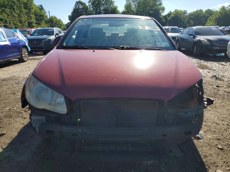 2009 Hyundai Elantra VIN KMHDU46D89U788261 COPART salvage auction — FRONT END, Pa - Cert Of Salv-R=Reconstructed, sold $625 on 2026-07-08 (photo 5)