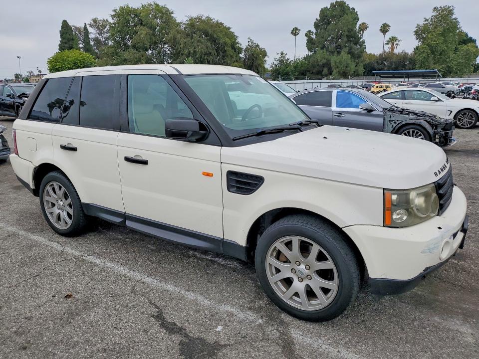 2008 Land rover Range rover sport VIN SALSK25418A152362 COPART salvage auction — REAR END, CA - SALVAGE CERTIFICATE, sold $900 on 2026-07-14 (photo 4)