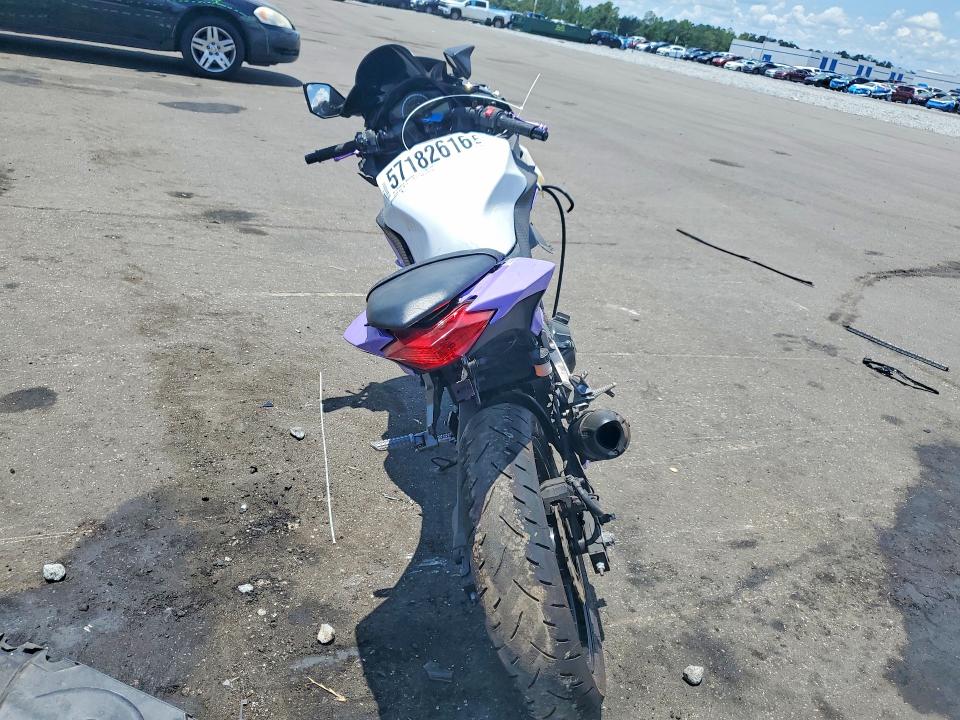 2017 Kawasaki Ex300 VIN JKAEX8A1XHDA31703 COPART salvage auction — FRONT END, Fl - Cert Of Title Slvg Rebuildable, sold $350 on 2026-07-09 (photo 4)
