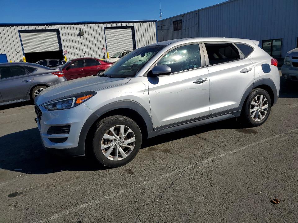 2019 Hyundai Tucson VIN KM8J23A48KU855179 COPART salvage auction — FRONT END, Ca - Salvage Certificate, sold $2,650 on 2026-07-24 (photo 1)
