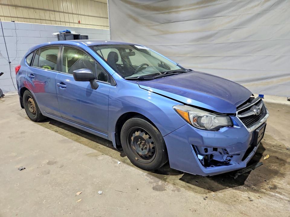 2016 Subaru Impreza VIN JF1GPAA6XG8218094 COPART salvage auction — FRONT END, Nh - Cert Of Title-Salvage, sold $90 on 2026-07-28 (photo 4)
