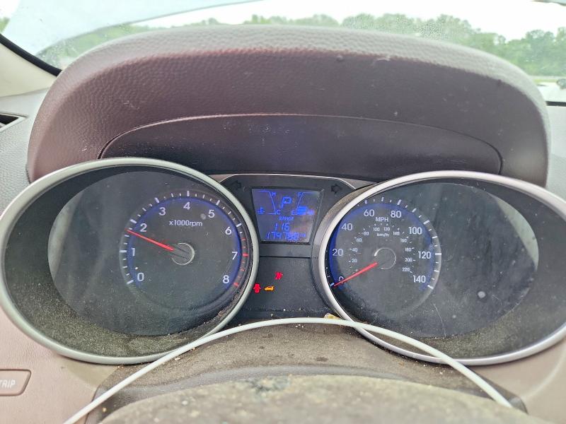 2012 Hyundai VIN KM8JU3AC2CU468873 COPART salvage auction — SIDE, Ga - Cert Of Title-Salvage, sold $1,250 on 2026-07-30 (photo 9)
