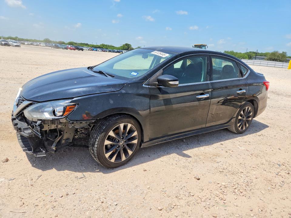 2017 Nissan Sentra VIN 3N1AB7AP4HY378958 COPART salvage auction — FRONT END, Tx - Salvage Vehicle Title, sold $2,200 on 2026-07-02 (photo 1)