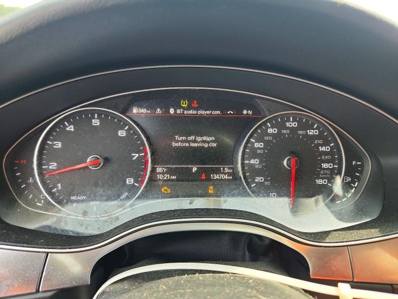 2018 Audi A6 VIN WAUC8AFC6JN011583 COPART salvage auction — FRONT END, Nc - Salvage Certificate Of Title, sold $1,950 on 2026-09-09 (photo 9)