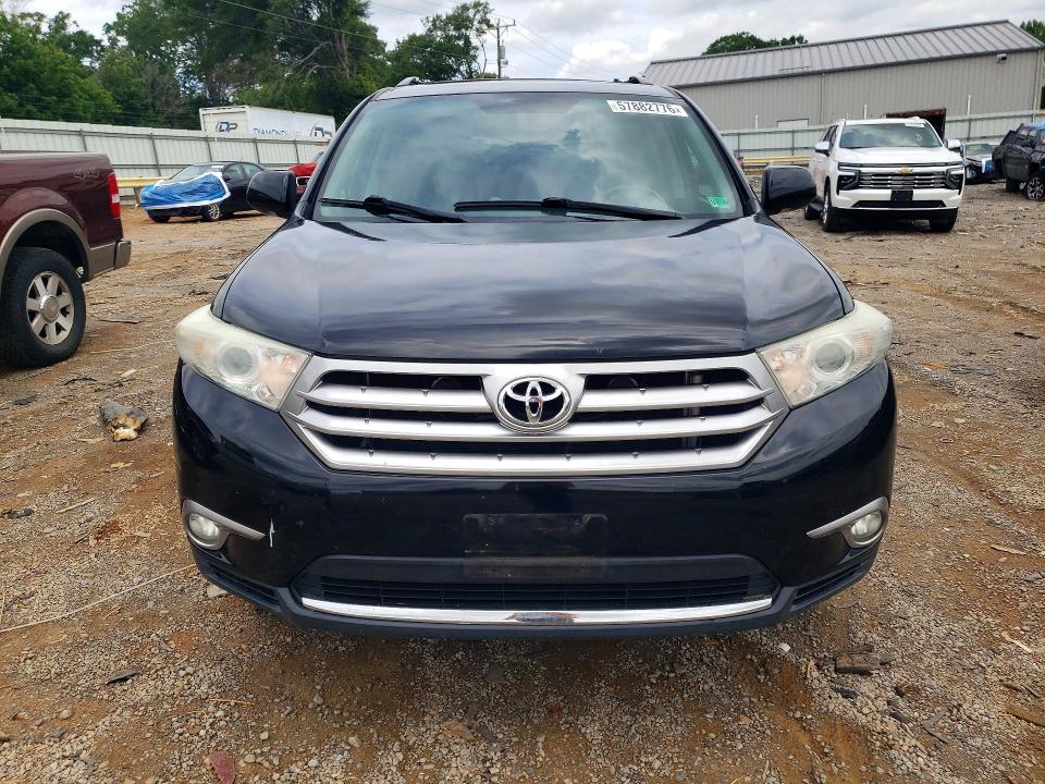 2013 Toyota Highlander VIN 5TDYK3EH5DS107111 COPART salvage auction — REAR END, Va - Cert Of Title - Salvage, sold $2,250 on 2026-07-24 (photo 5)
