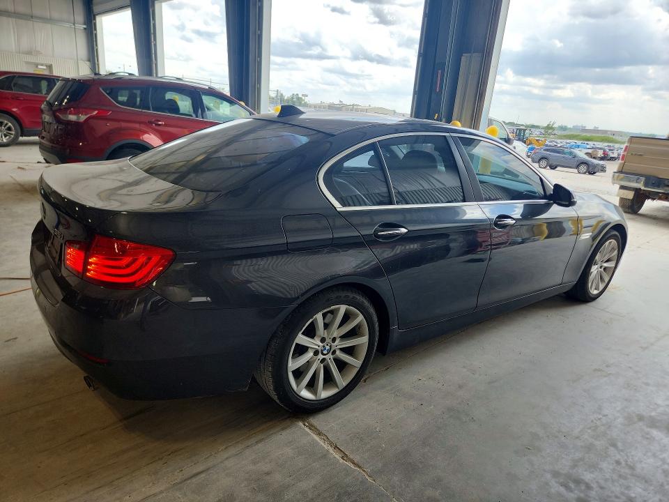2014 BMW 5er VIN WBA5B1C51ED477661 COPART salvage auction — HAIL, Ne - Cert Of Title-Salvage, sold $1,800 on 2026-07-07 (photo 3)