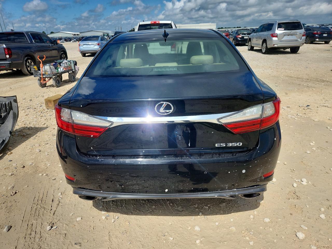 2017 Lexus ES 350 VIN 58ABK1GG3HU054042 COPART salvage auction — Front End, TX - SALVAGE VEHICLE TITLE (P), sold $6,500 on 2026-07-09 (photo 6)
