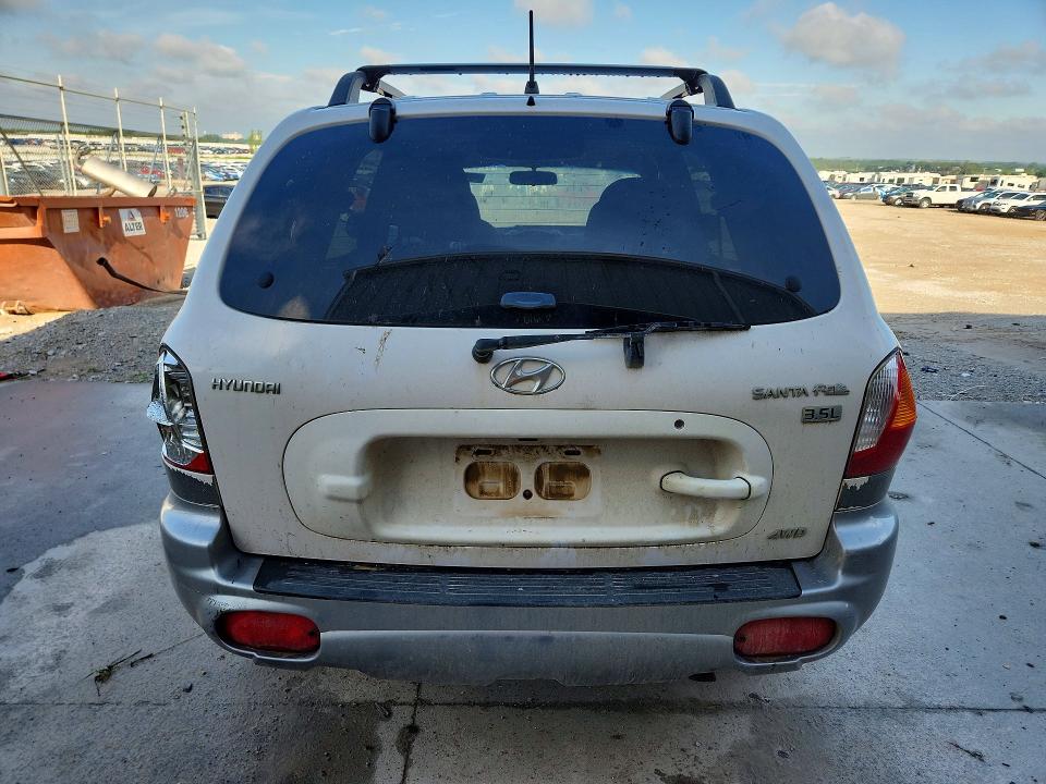 2004 Hyundai Santa fe VIN KM8SC73E24U793263 COPART salvage auction — FRONT END, Ne - Cert Of Title-Salvage, sold $550 on 2026-07-07 (photo 6)