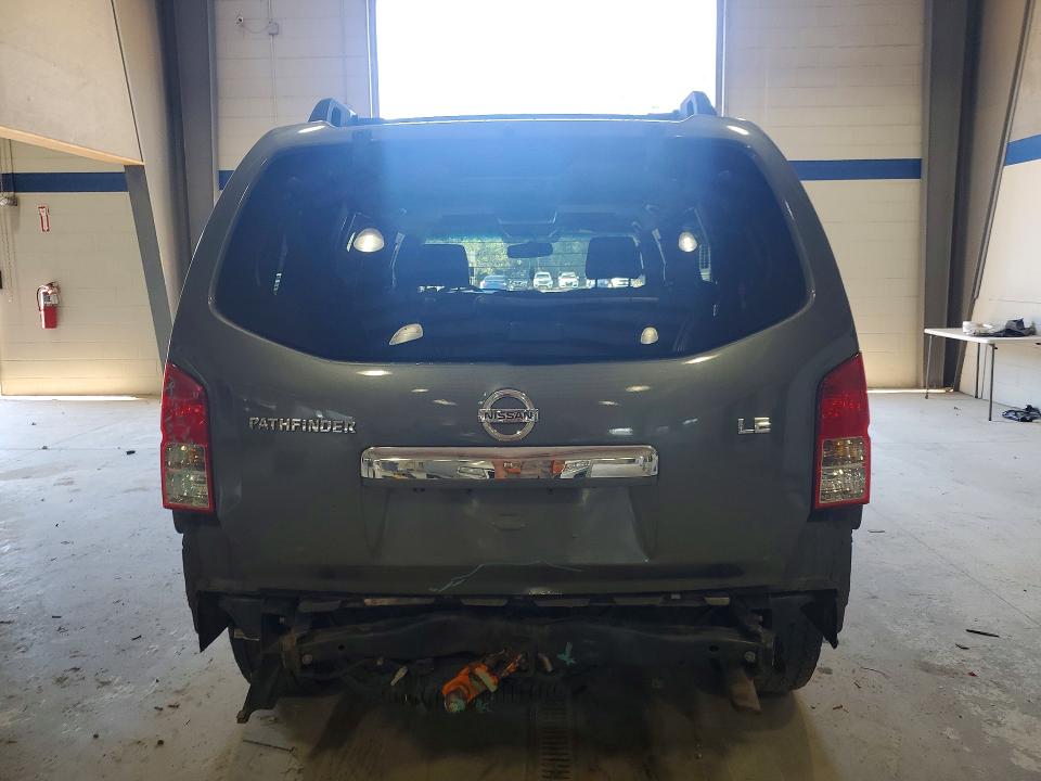 2009 Nissan Pathfinder VIN 5N1AR18B69C616458 COPART salvage auction — REAR END, VA - CERT OF TITLE - SALVAGE, sold $700 on 2026-07-02 (photo 6)