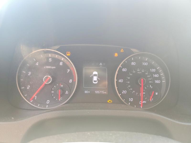 2018 Hyundai Elantra VIN KMHD04LB7JU591343 COPART salvage auction — MINOR DENT/SCRATCHES, Ga - Cert Of Title-Salvage, sold $2,600 on 2026-07-06 (photo 9)
