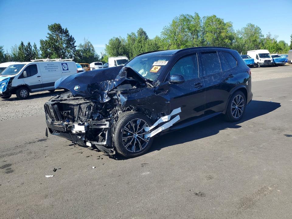 2021 BMW VIN 5UXCR6C01M9G23275 COPART salvage auction — FRONT END, Or - Salvage Title Certificate, sold $12,700 on 2026-07-22 (photo 1)