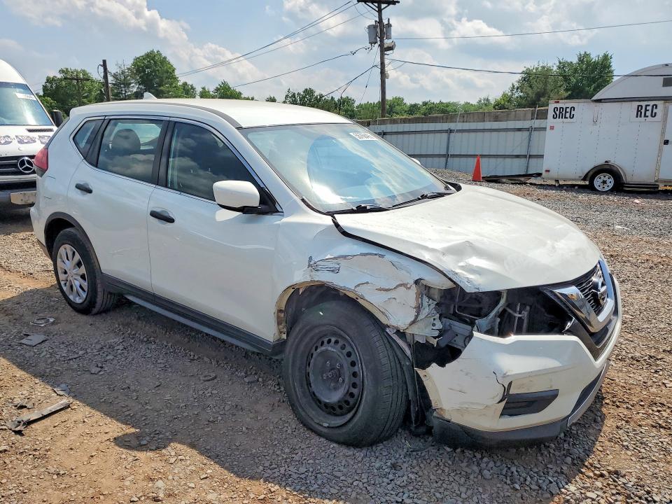 2017 Nissan Rogue VIN KNMAT2MV5HP510263 COPART salvage auction — FRONT END, Nj - Cert Of Title-Salvage, sold $375 on 2026-07-28 (photo 4)