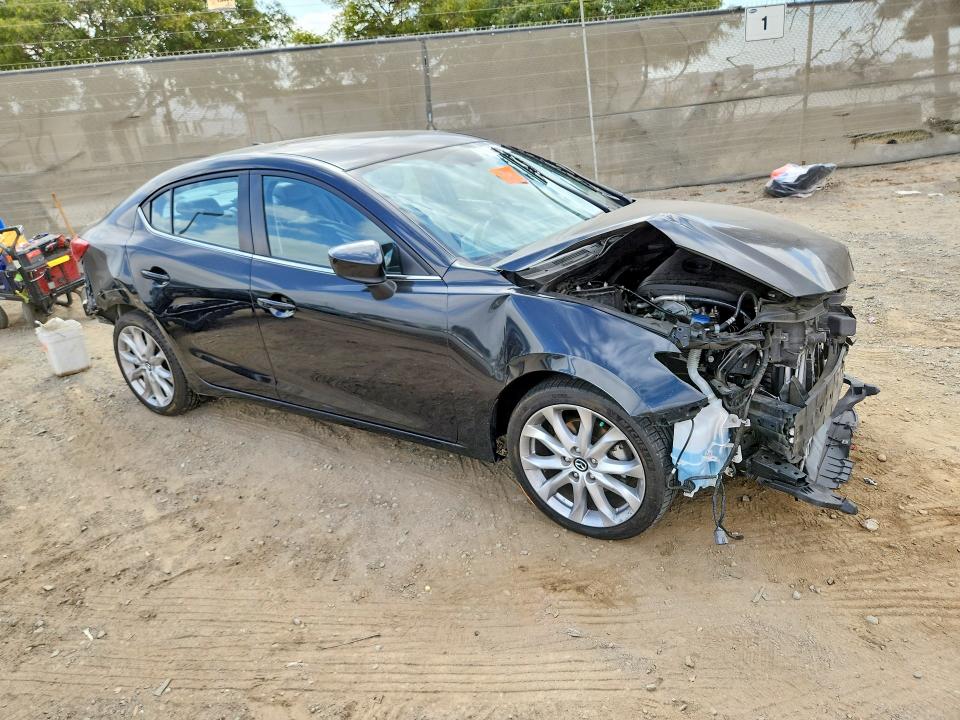 2014 Mazda 3 VIN JM1BM1W39E1107330 COPART salvage auction — FRONT END, CA - SALVAGE CERTIFICATE, sold $800 on 2026-07-31 (photo 4)