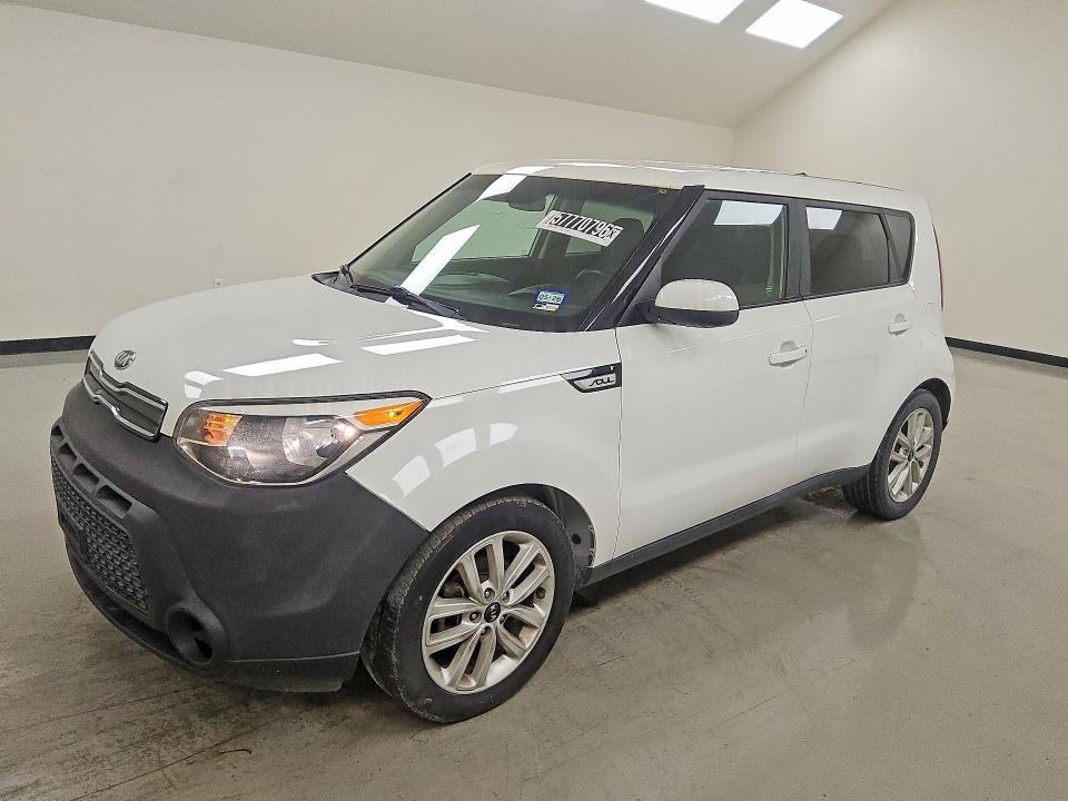 2019 Kia Soul VIN KNDJP3A55K7019620 COPART salvage auction — NORMAL WEAR, TX - CERT OF TITLE-REBLT SLVG FLOOD, sold $1,200 on 2026-07-14 (photo 1)