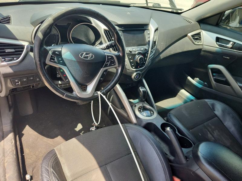 2013 Hyundai Veloster VIN KMHTC6AD2DU166913 COPART salvage auction — FRONT END, MT - CERTIFICATE OF TITLE, sold $250 on 2026-07-28 (photo 8)