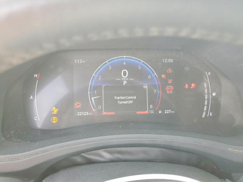 2025 Toyota Highlander VIN 5TDAAAB57SS083409 COPART salvage auction — FRONT END, Fl - Cert Of Title Slvg Rebuildable, sold $18,500 on 2026-07-10 (photo 9)