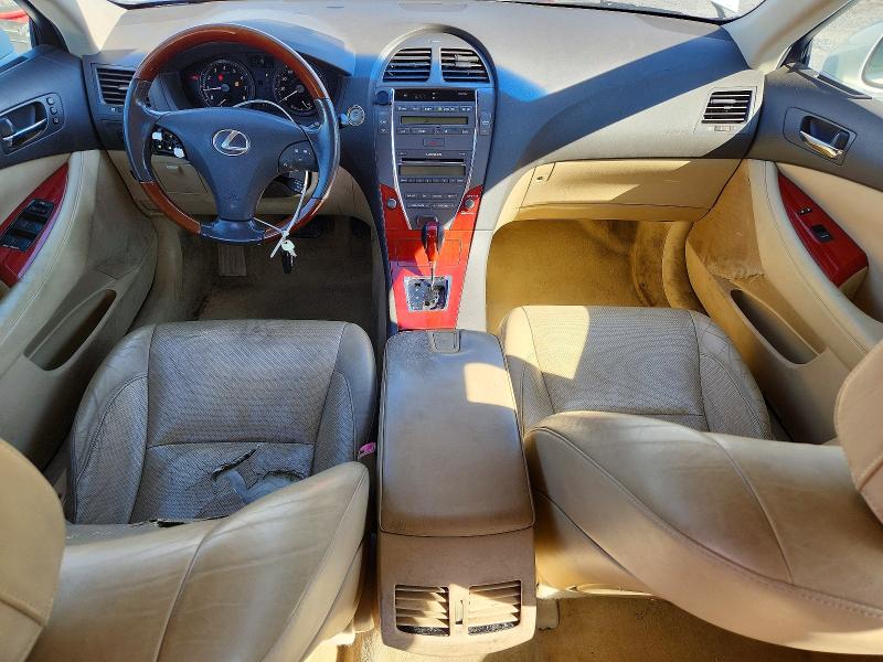 2008 Lexus Es 350 VIN JTHBJ46G882195037 COPART salvage auction — MECHANICAL, Pa - Cert Of Title, sold $975 on 2026-07-09 (photo 8)