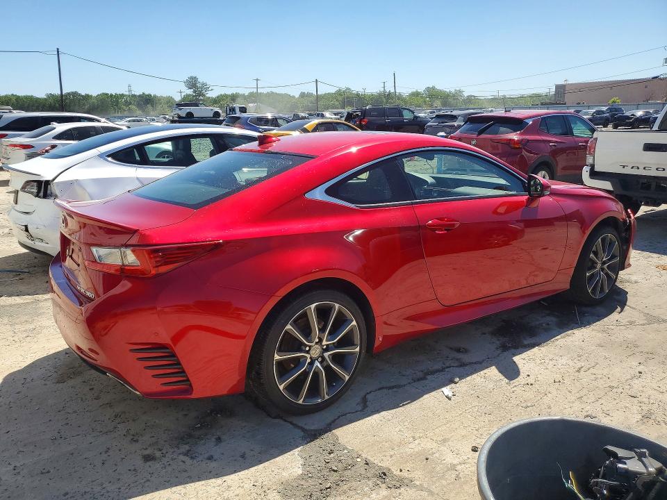 2017 Lexus Rc VIN JTHSM5BCXH5002854 COPART salvage auction — FRONT END, Nj - Cert Of Title-Salvage, sold $7,900 on 2026-07-26 (photo 3)