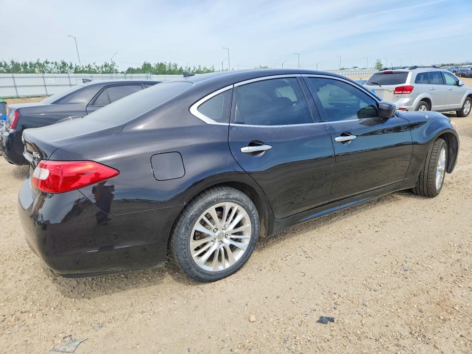2012 Infiniti M VIN JN1AY1AR0CM580138 COPART salvage auction — FRONT END, Ab - Bos - Active, sold $1,250 on 2026-07-09 (photo 3)