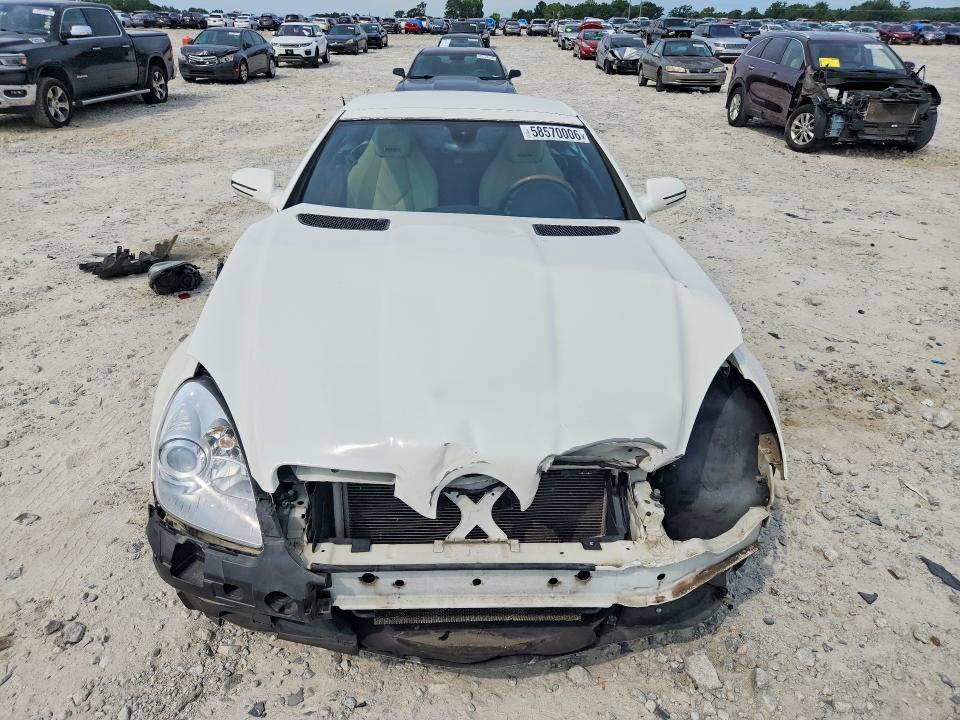 2009 Mercedes-benz Slk-klasse VIN WDBWK54F09F192402 COPART salvage auction — FRONT END, Ga - Cert Of Title-Salvage, sold $500 on 2026-08-03 (photo 5)