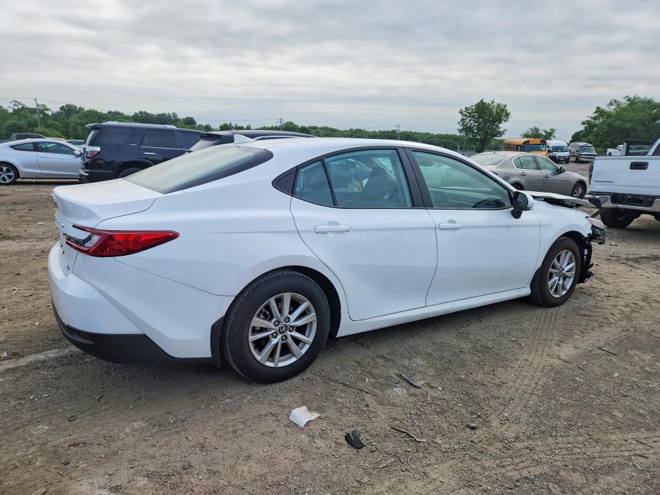 2025 Toyota VIN 4T1DAACK3SU629423 COPART salvage auction — FRONT END, Md - Cert Of Salvage > 75% Damage, sold $11,900 on 2026-07-02 (photo 3)