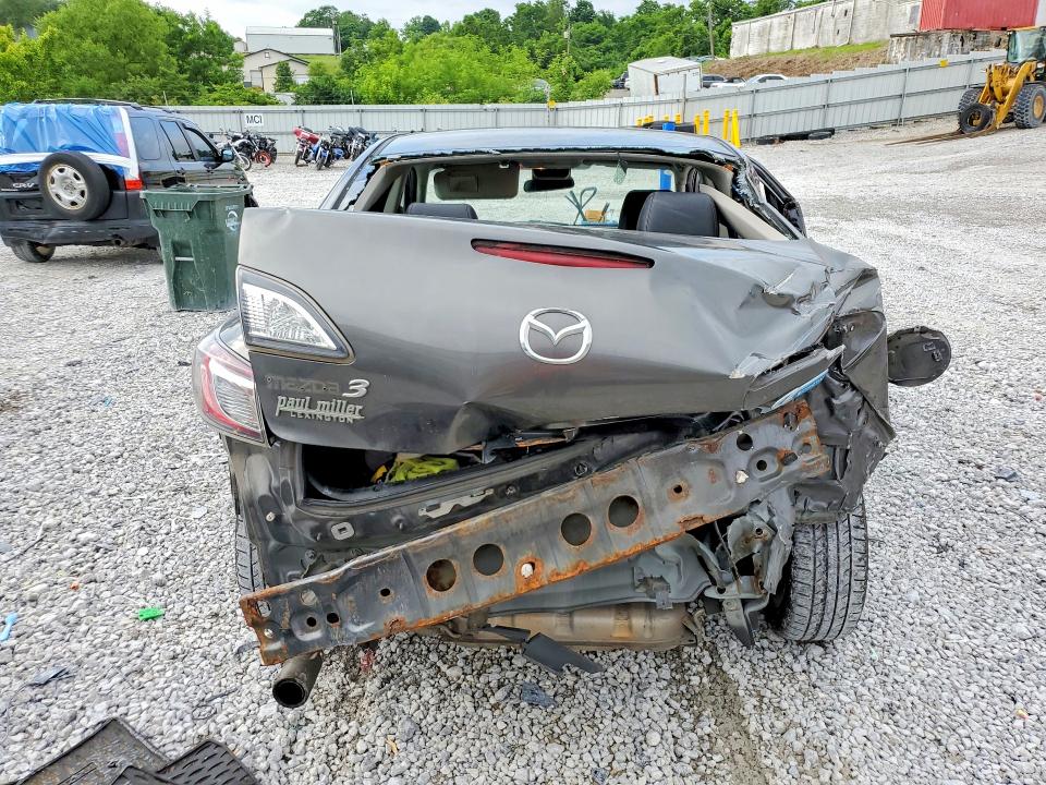 2012 Mazda 3 VIN JM1BL1W76C1654901 COPART salvage auction — SIDE, Ky - Cert Of Title-Salvage, sold $175 on 2026-07-02 (photo 6)