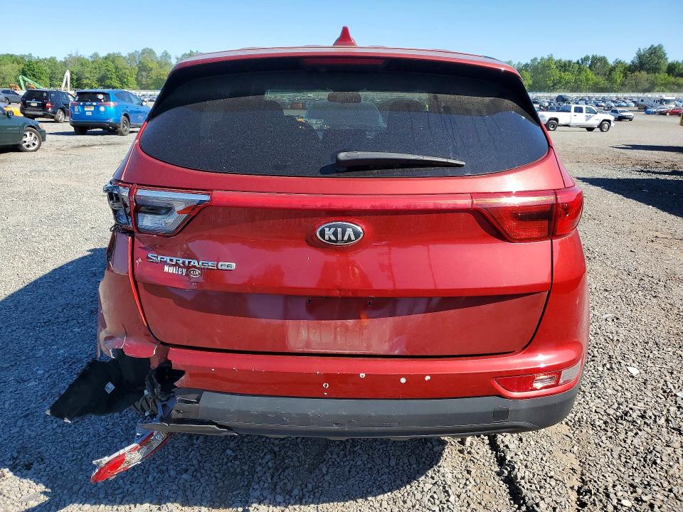 2018 Kia Sportage VIN KNDPM3AC8J7443177 COPART salvage auction — FRONT END, NJ - CERT OF TITLE-SALVAGE (P), sold $2,150 on 2026-07-02 (photo 6)