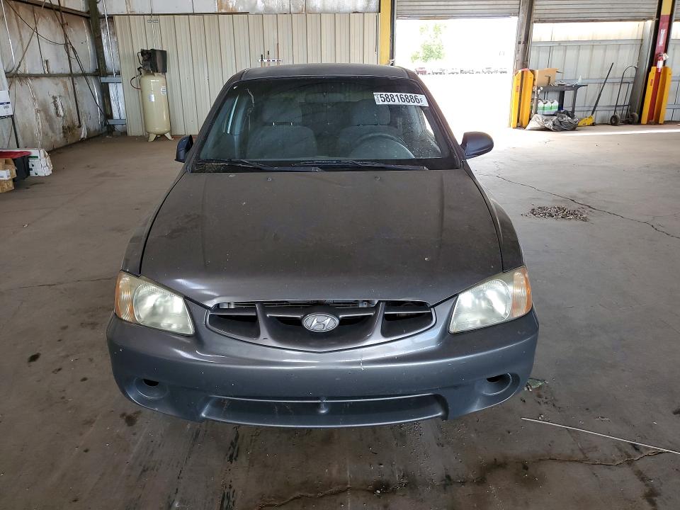 2001 Hyundai Accent VIN KMHCF35G71U134481 COPART salvage auction — SIDE, AZ - CERT OF TITLE - SALVAGE, sold $225 on 2026-07-13 (photo 5)