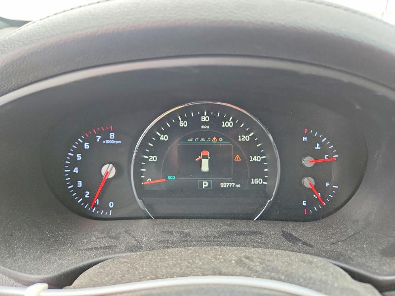 2016 Kia Sorento VIN 5XYPK4A52GG102656 COPART salvage auction — FRONT END, Tx - Salvage Vehicle Title, sold $2,650 on 2026-07-24 (photo 9)