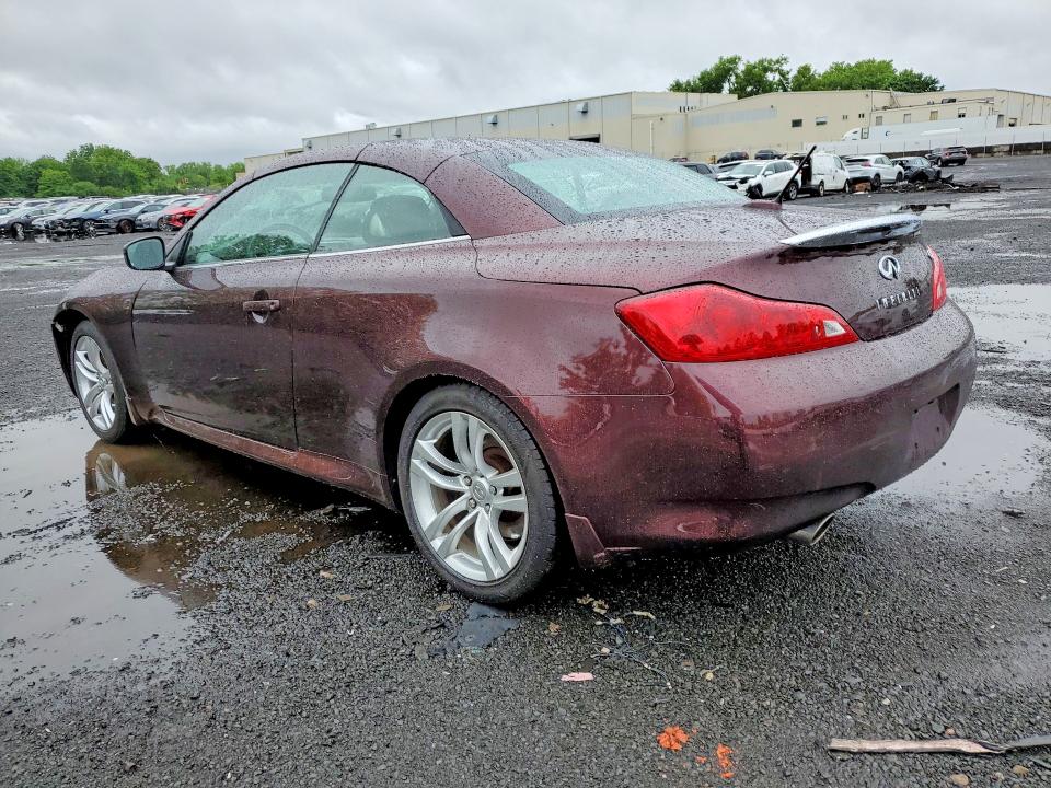2009 Infiniti G37 VIN JNKCV66E79M724440 COPART salvage auction — FRONT END, CT - CERT OF TITLE-SALVAGE, sold $2,450 on 2026-07-19 (photo 2)