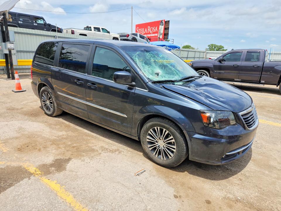 2014 Chrysler Voyager VIN 2C4RC1HG8ER258835 COPART salvage auction — FRONT END, Ks - Cert Of Title-Salvage, sold $875 on 2026-07-22 (photo 4)